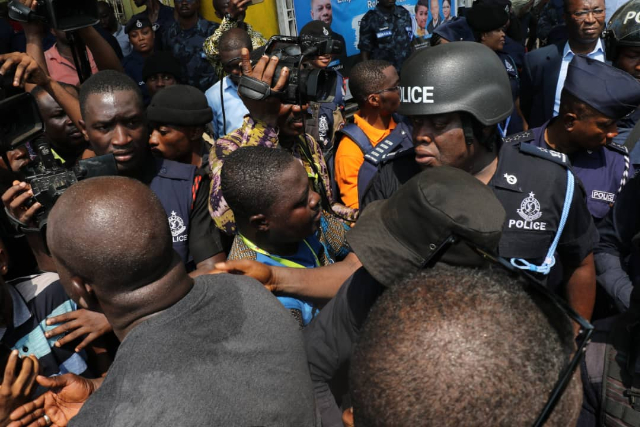 DEMONSTRATION AGAINST BONTODIASE CHIEF AND THEIR ELDERS