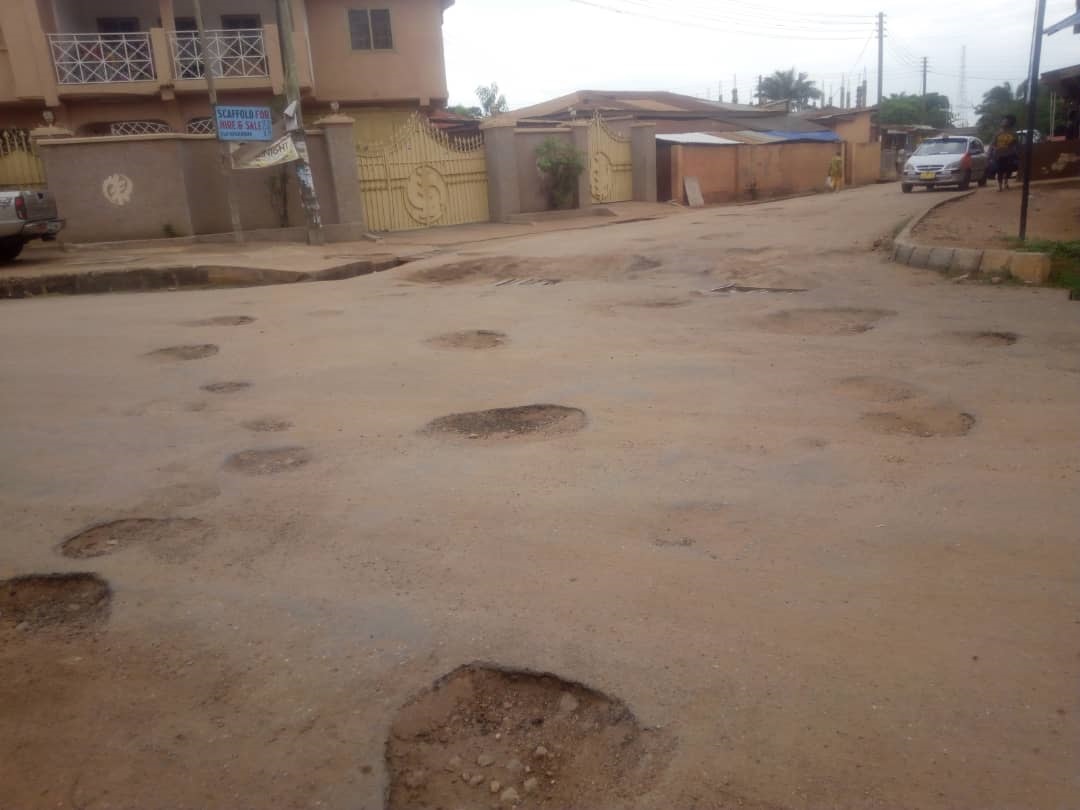 DRIVERS AT NORTH KANESHIE CRIES OVER BAD ROADS