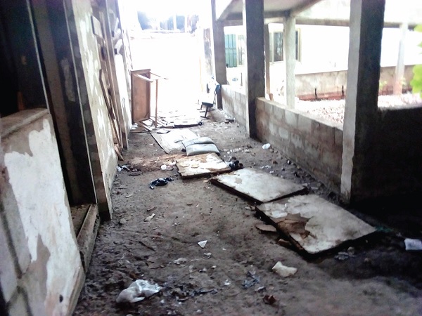 KANESHIE POLYCLINIC EXPOSTULATE OVER ABANDONED BUILDING FOR 15 YEARS