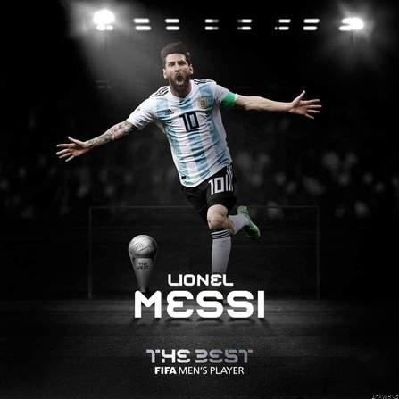 Messi Named Best FIFA Men’s Player.