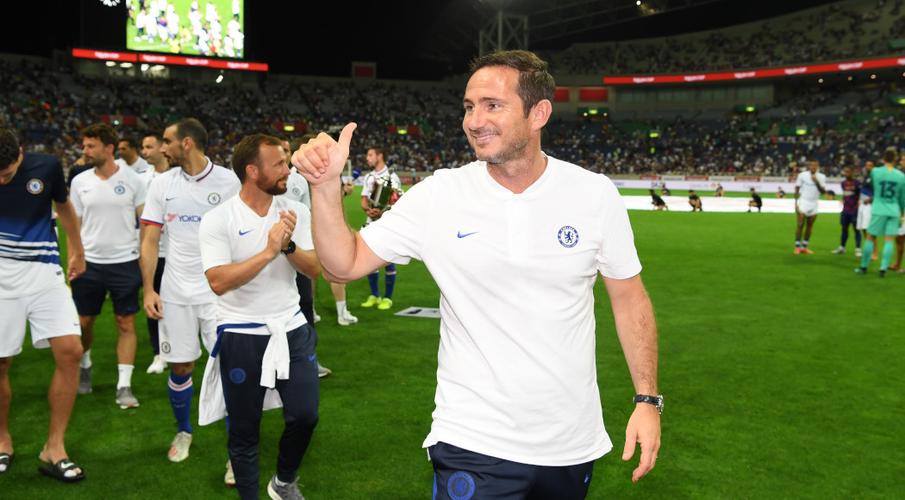 LAMPARD AWAITS CHELSEA KIDS TO RISE TO TOP FOUR.