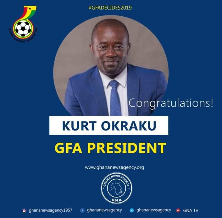 Kurt Okraku Wins GFA Presidency