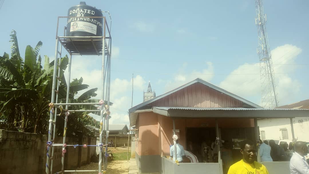 MP HANDS OVER THREE RELIEF PROJECTS