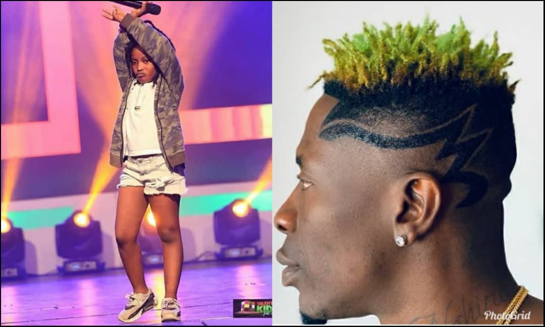 Shatta Wale Endorses Talented Kids Competitor Shatta Berry, Pleads With Fans To Vote For Her