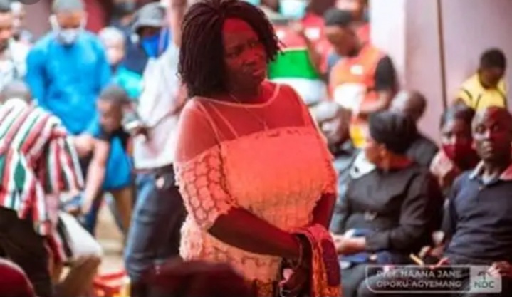 Professor Naana Jane Opoku-Agyemang pays commiseration visit to murdered NDC financier