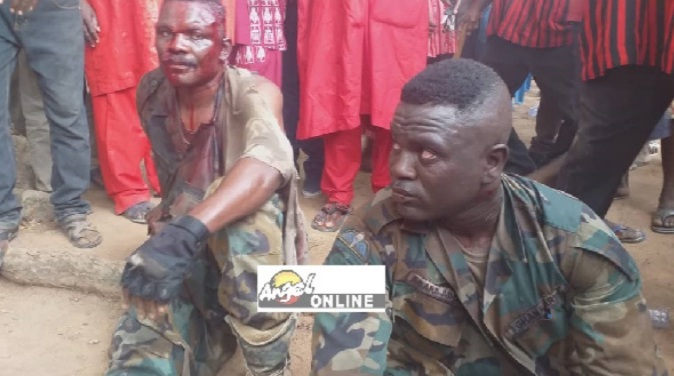 Over 50 arrested for attacking two soldiers at Dome Faase