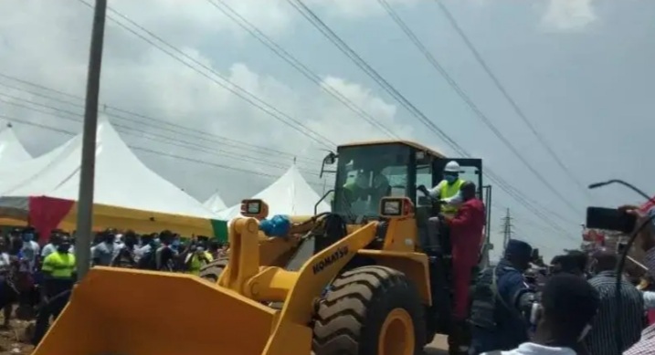 Construction of Tema industrial-Kpone road begins