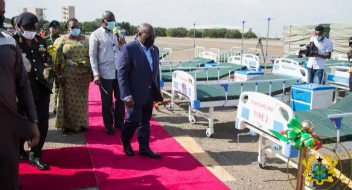 Akuffo Addo begins distribution of 10,000 beds to public health facilities