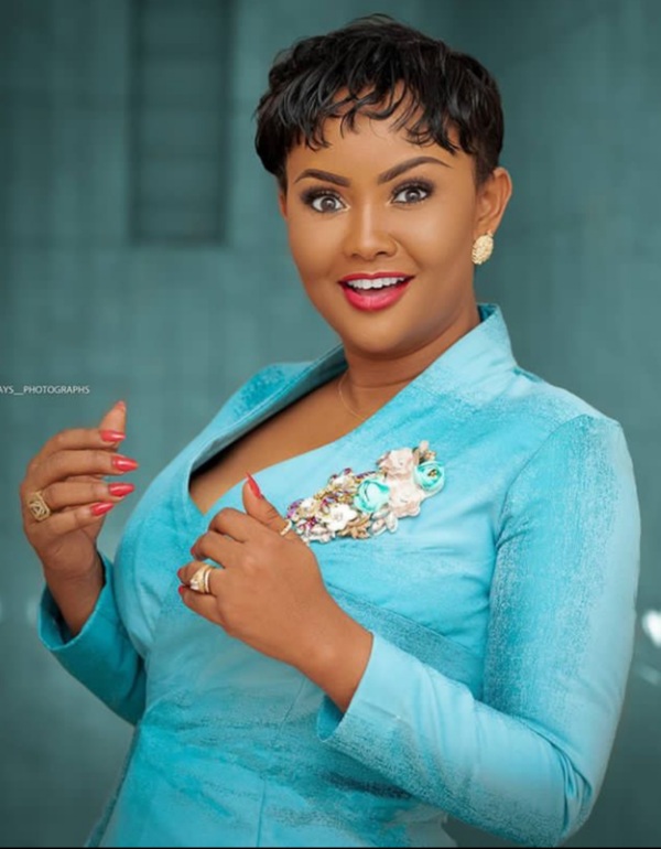 Nana Ama McBrown Shares Cute Video Of Baby Maxin And Herself Working Out.