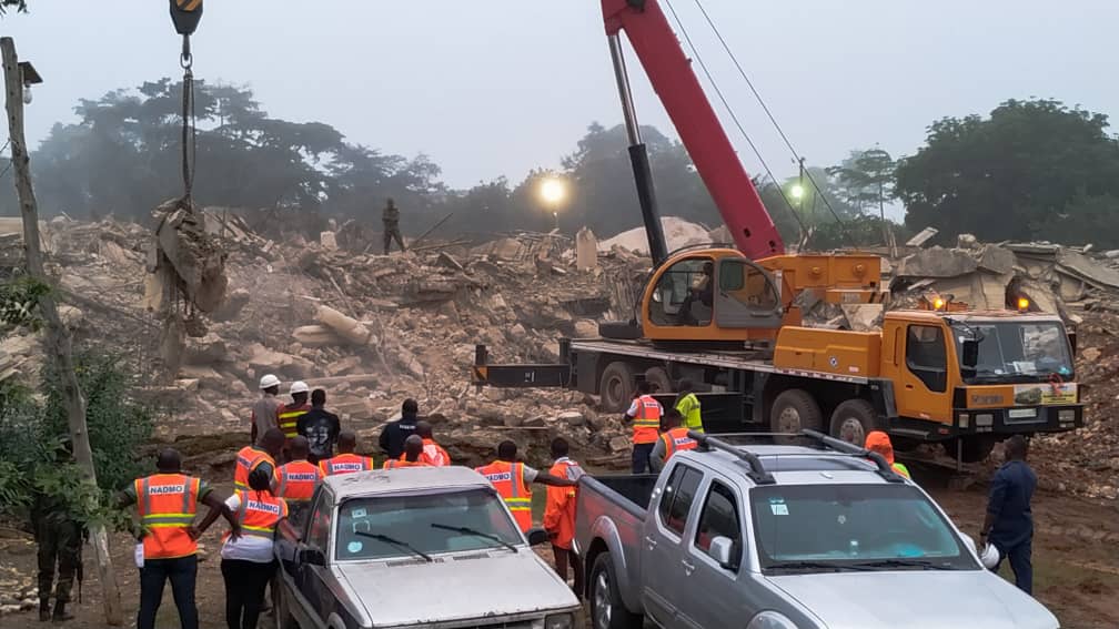 Church Collapsed at Akyem Batabi