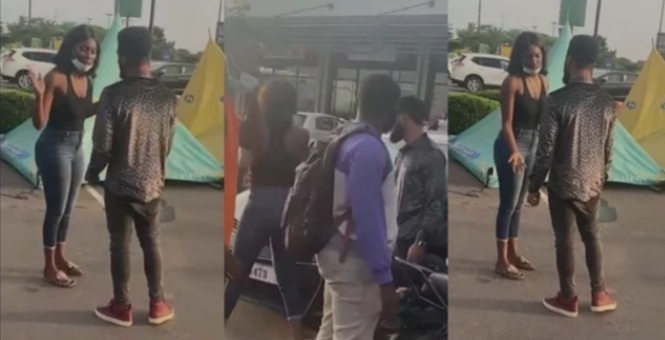 Lady Humiliates Guy At The Mall For Stealing Her Money