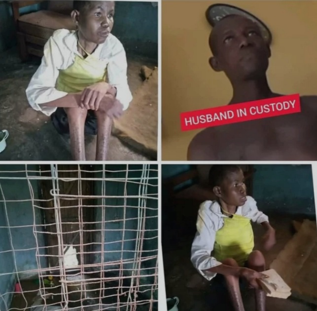 Man Cages Wife For Over Three Years After Accusing Her Of Being A Witch