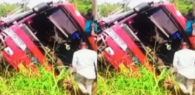 Just In: NDC Supporters Involved in an Accident