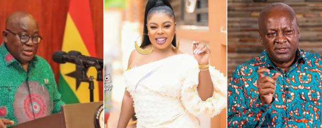Akufo Addo Will Retire Mahama From Active Politics – Afia Schwarzenegger.