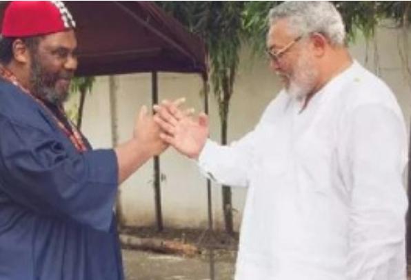 My dear friend is gone’ – Nollywood’s Pete Edochie mourns JJ Rawlings.