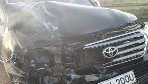 MP ESCAPES ACCIDENT