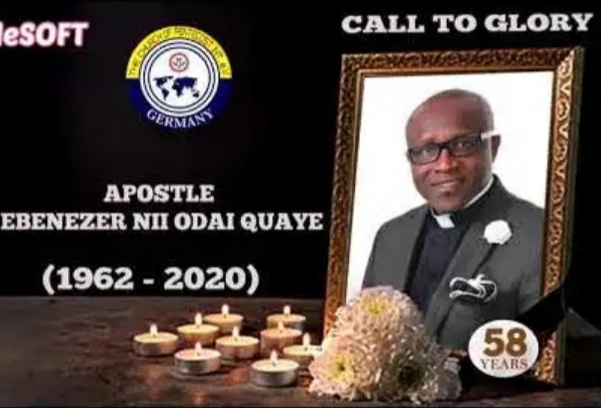 Apostle Ebenezer Nii Quaye has passed on
