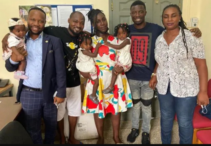 Funny face Reunites with Family Again