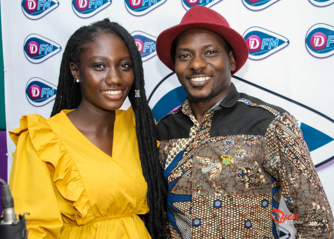 Amb. Dr. Prince Kojo Hilton with Ella D the Host of E-drive Show