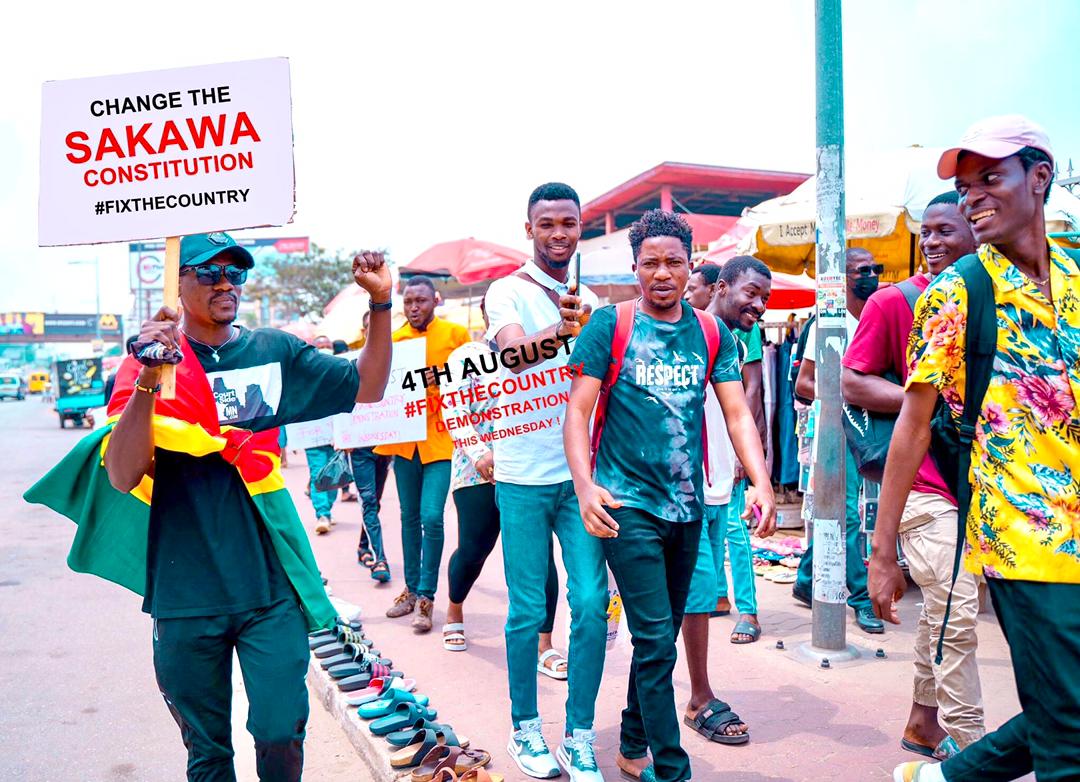 FixtheCountry demonstrations have already happened in Spain and England, and Ghana is next.