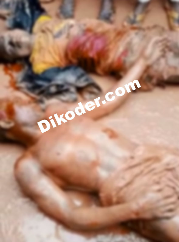 COMMUNITY MEMBERS KILLS 5 SUSPECTED ARMED1