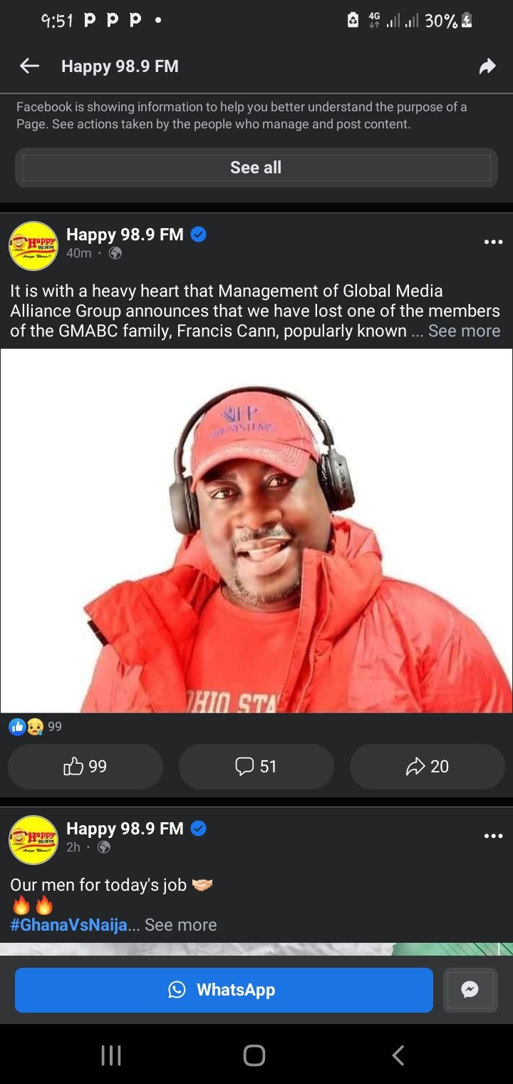 Happy FM, Dr. Cann is Dead